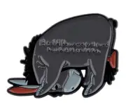 Winnie the pooh characters enamel pin - Eeyore It Could be worse .....