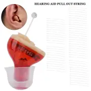 50pcs / Bag Hearing Aid Pull Out String Portable Professional Hearing Aid Ac MNJ