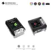 Barrowch AMD AM3/4/5 INTEL 1200/1700/115X CPU Block With HD Temperature Display