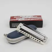 New Amazing 20 10-Hole Diatonic Harmonica C White