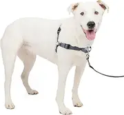 PetSafe Easy Walk Deluxe Dog Harness, No Pull Dog Harness – Perfect for Leash & Harness Training – Stops Pets from Pulling and Choking on Walks – Steel Black Medium/Large