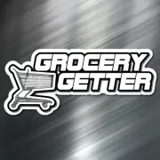 Grocery Getter Wagon Decal tuner sticker Car SUV Subaru JDM Funny Van Honda NEW