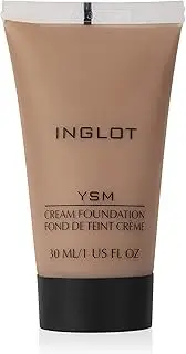 Inglot | YSM Cream Foundation 42 | Lightweight Formula | Smooth Natural Matte Finish | Contains Mattifying Agents | Covers Uneven Skintones | Leaves Skin Radiant and Plumped | Cruelty-free | 30 ml
