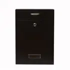 Wall Mounted Locking Vertical Dropbox Mailbox - Safe and Secure (Large) | Mad...