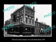 OLD LARGE HISTORIC PHOTO CHISWICK LONDON ENGLAND THE BOLTON HOTEL c1930