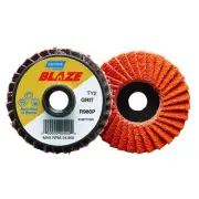 Norton 77696090159 2” Blaze Coated Mini Flap Discs TS (Type II) 120 Grit 10 pk