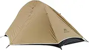 Ultralight Camping Tent 1 Person Aluminum Hiking Tent Backpacking Tent Brown