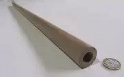 Phenolic Nema LE Linen Tube 1 1/8" OD x 5/8" ID x 1/4 Wall x 48" RL