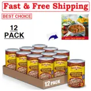 New Old El Paso Traditional Canned Refried Beans, 1 Can, 16 oz (Pack of 12)