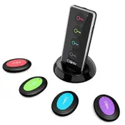 Key Finder Locator with Sound, 85dB Item Trackers with 131ft Range Beeper