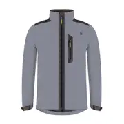 City Men's 100% Reflective Commuter Cycling Jacket
