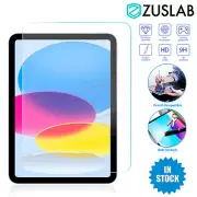 For Apple iPad 10th Gen 10.9" 2022 Zuslab Full Tempered Glass Screen Protector