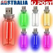 Color Mini USB LED Car Light Interior Mood Neon Nights Atmosphere Ambient Lamp