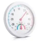 Indoor Outdoor Analog Thermometer Hygrometer Temperature Humidity Tester Meter