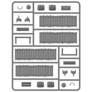 Dead Man's Hand - Boardwalks (2 Sprues) (Plastic)
