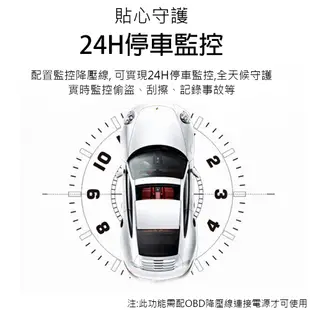 【Jinpei 錦沛】1080P夜視加強版、前後雙鏡頭、盾牌行車記錄器、GPS 測速警示