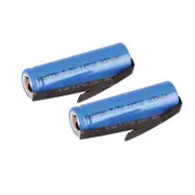 Ozoffer 2x 14500 Rechargeable Li-Ion Battery 800mAh 3.7V Solder Tag SB2301