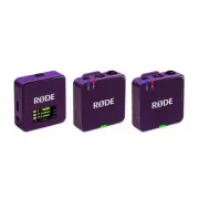Rode Wireless GO III - Purple Dual Channel Compact Wireless Microphone System...
