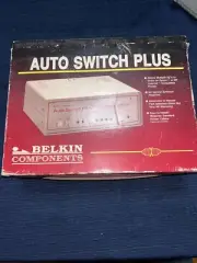 BELKIN COMPONENTS AUTO SWITCH PLUS New In box !!! J25