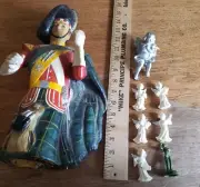 BMC Rosie the Riveter medal of honor winner & Glencoe toys Lady LARGE SCOTSMAN