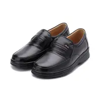 在飛比找ETMall東森購物網優惠-BONJO 加州套式空氣紳士鞋 黑 男鞋 鞋全家福