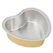 10pcs Wax Melting Bowl Heart Shape Aluminum Foil Wax Bean Bowl For Hair Remo HR6