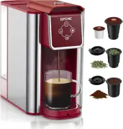 Single Serve Coffee Machine, 3-In-1 Pod Coffee Maker for K-Pod Capsule, Ground C
