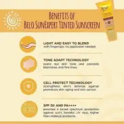 Belo - tinted sunscreen