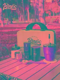 在飛比找Yahoo!奇摩拍賣優惠-【熱賣精選】咖啡器具 Bincoo手沖咖啡壺套裝戶外沖咖啡器