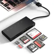 USB3.0 Multi SD Card Reader, SD/TF/Micro SD/CF/MS/XD 7-in-1 5Gbps High Speed ...