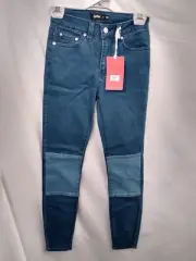 sportsgirl skinny blue patchwork jeans size 6
