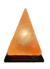 Himalayan Salt Lamp Pyramid Extra Large Includes Power Cord + Globe