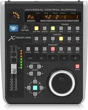 Behringer X-TOUCH ONE Universal Control Surface with Touch-Sensitive Motor Fader and LCD Scribble Strip, Compatible with PC and Mac