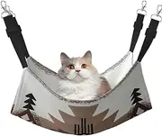 EdWal Native American print Soft Sleeping Hammock Cat Hammock for Cage Hanging,Pet Hammock Bed Adjustable for Small Animals