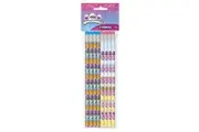 Hatchimals Character Pencil With Eraser (Pack of 8) (Multicoloured) (One Size)