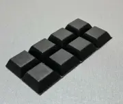 20mm Square Adhesive Rubber Feet Pack of 8