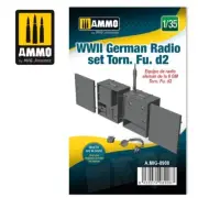 Mig Ammo #8908 1/35 WWII German Radio set Torn. Fu. D2
