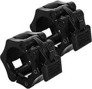 Barbell Dumbbell Buckle Secure Barbell Collars for Lifting Dumbbell Anti-Slip Nut Dumbbell Clip Quick Release Gym Barbell Clamps Quick Release Clamp Abs Black