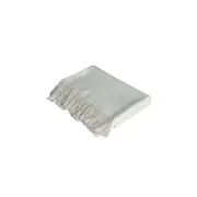 Auskin Alpaca Throw Home/Lounge Sofa/Bed Decorative Blanket 145x185cm Ivory