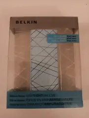 Belkin F8Z403 Light Blue Grip Tight Groove Silicone Sleeve For iPod Nano New