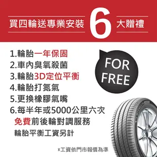 【Michelin 米其林】PILOT SPORT 4 SUV運動性能輪胎_225/60/18 四入組(車麗屋)