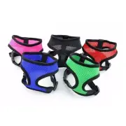Lightweight Mesh Harness for Small Dog Breeds - Breathable soft safety mesh