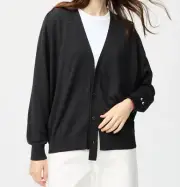 PSL UNIQLO x ANYA HINDMARCH Merino Oversized V-Neck Cardigan 476105 New Japan