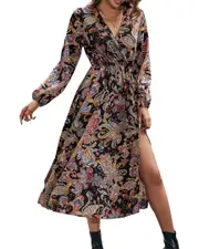 Charlotte Green Midi Dress