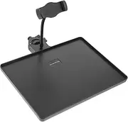 HANABASS 1Set Adjustable Audio Card Holder Stand with Sound Tray for Live Streaming Durable Phone Rack Stand with Easy Installation and Height for Content Creators
