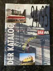 BRAWA Model Railroad Train Catalog 1994 / 1995 all Scales HO, TT, N, Z, IIM