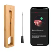 Wireless Meat Thermometer, Bluetooth Grilling Meat Thermometer,Remote Range Cook