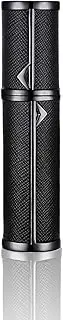 Refillable Portable Mini Perfume Atomizer for Travel, 5ml Luxury Empty Leakproof Pump Perfume Spray bottle Atomizer for Man and Woman (Black(BK))
