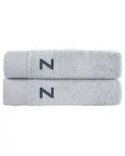 Brooks Brothers Set of 2 Monogrammed Bath Sheets