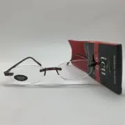 Y44 ICU 1058020 1NT Fairfax 1.25 READING GLASSES EYEWEAR Rimless